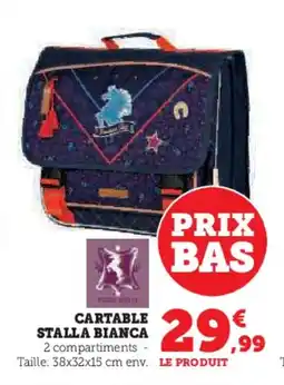 Hyper U Cartable stalla bianca offre