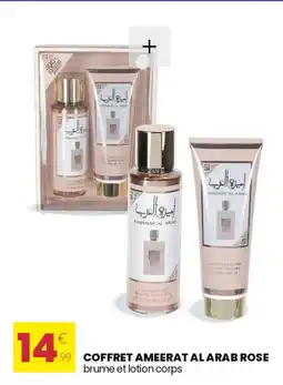 Stokomani Coffret ameerat al arab rose offre