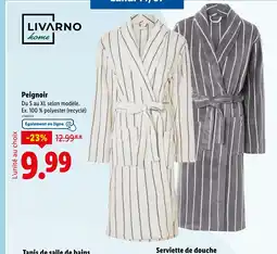 Lidl LIVARNO Peignoir offre