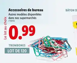 Lidl Accessoires de bureau offre