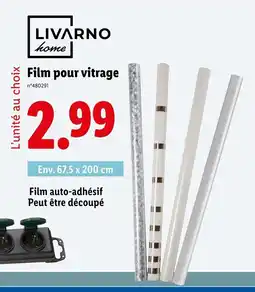 Lidl LIVARNO home Film pour vitrage offre