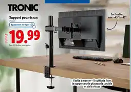 Lidl TRONIC Support pour écran offre