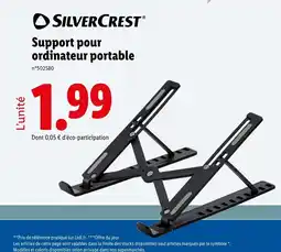 Lidl SILVERCREST Support pour ordinateur portable offre