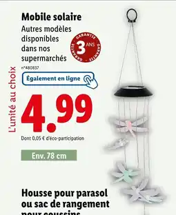 Lidl Mobile solaire offre