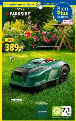 Lidl PARKSIDE Tondeuse-robot Smart offre