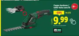 Lidl Coupe-bordures/ taille-haies sans fil offre