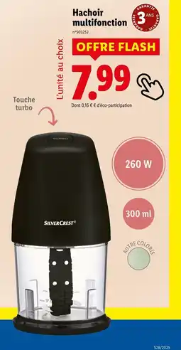 Lidl Hachoir multifonction offre