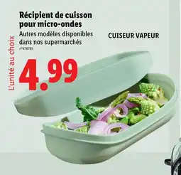 Lidl Récipient de cuisson pour micro-ondes offre