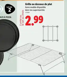 Lidl Grille ou dessous de plat offre