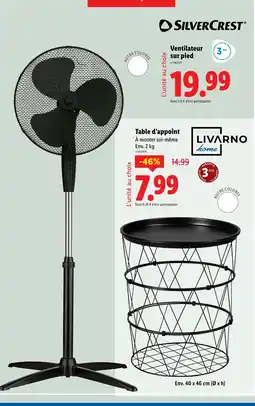 Lidl SILVERCREST Ventilateur sur pied offre