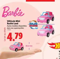 Lidl BARBIE Véhicule Mini Barbie Land offre