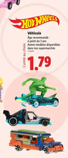 Lidl HOTWHEELS Véhicule offre