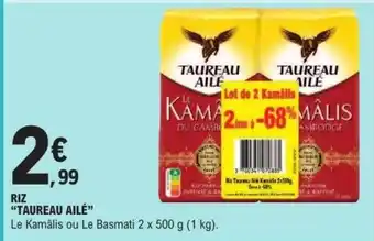 E.Leclerc Riz Taureau Ailé offre
