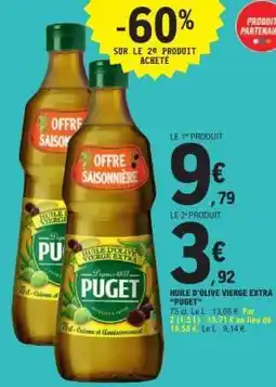 E.Leclerc Huile D'olive Vierge Extra Puget offre