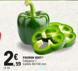 E.Leclerc Poivron vert offre