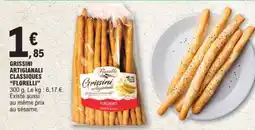 E.Leclerc GRISSINI ARTIGIANALI CLASSIQUES “FLORELLI” offre