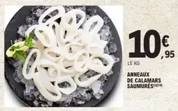 E.Leclerc ANNEAUX DE CALAMARS SAUMURÉS offre