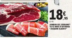 E.Leclerc JAMBON SEC SERRANO offre