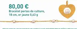 E.Leclerc Bracelet perles de culture offre
