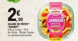E.Leclerc Salade de pâtes DAUNAT offre