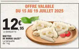 E.Leclerc Miettes de morue salée offre