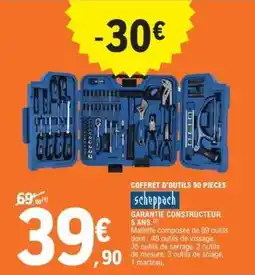 E.Leclerc COFFRET D'OUTILS 90 PIECES offre