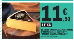 E.Leclerc LE SAINT MONT DES ALPES offre