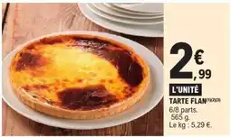 E.Leclerc Tarte Flan offre