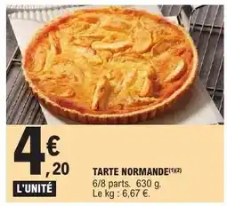 E.Leclerc Tarte Normande offre