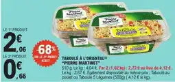 E.Leclerc Taboulé à l'Oriental 'Pierre Martinet' offre