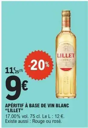 E.Leclerc LILLET offre
