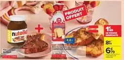 Carrefour Market Pâte À Tartiner Nutella offre