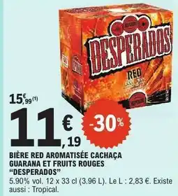 E.Leclerc Desperados Red offre