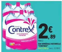 E.Leclerc Eau Minérale Naturelle Contrex offre