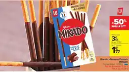 Carrefour Market Biscuits Nouveau Format MIKADO offre