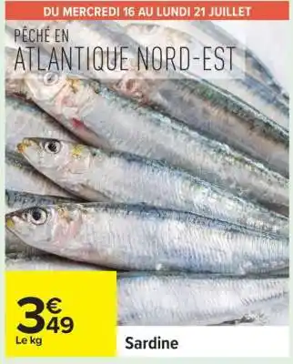 Carrefour SARDINE offre