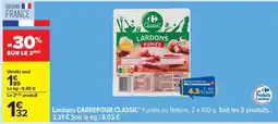 Carrefour Lardons Carrefour Classic offre