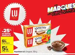 Carrefour Napolitain LU L'Original, 720 g offre