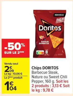 Carrefour Chips 'Doritos' offre