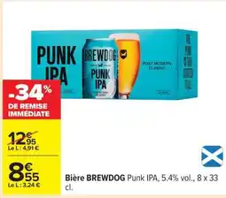 Carrefour BIERE BREWDOG offre
