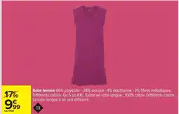 Carrefour Robe femme offre