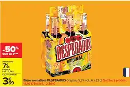 Carrefour Desperados Original offre