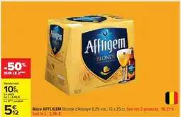Carrefour Bière Affligem Blonde offre