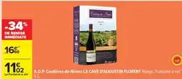 Carrefour A.O.P. Costières-de-Nîmes LA CAVE D'AUGUSTIN FLORENT offre