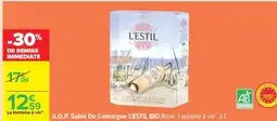Carrefour A.O.P. Sable De Camargue L'ESTIL BIO Rosé offre