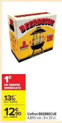 Carrefour Coffret BEERBECUE offre