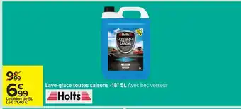 Carrefour Lave-glace toutes saisons -18° 5L offre