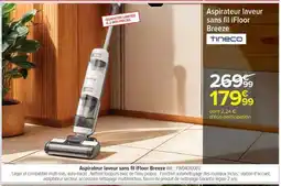 Carrefour Aspirateur laveur sans fil iFloor Breeze offre