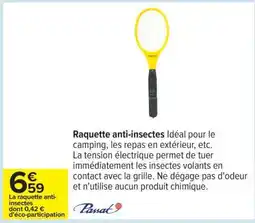 Carrefour Raquette anti-insectes offre