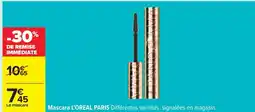 Carrefour Mascara L'OREAL PARIS offre